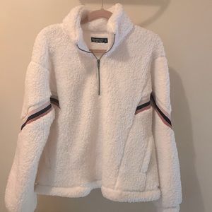 Abercrombie and Fitch Sherpa pullover